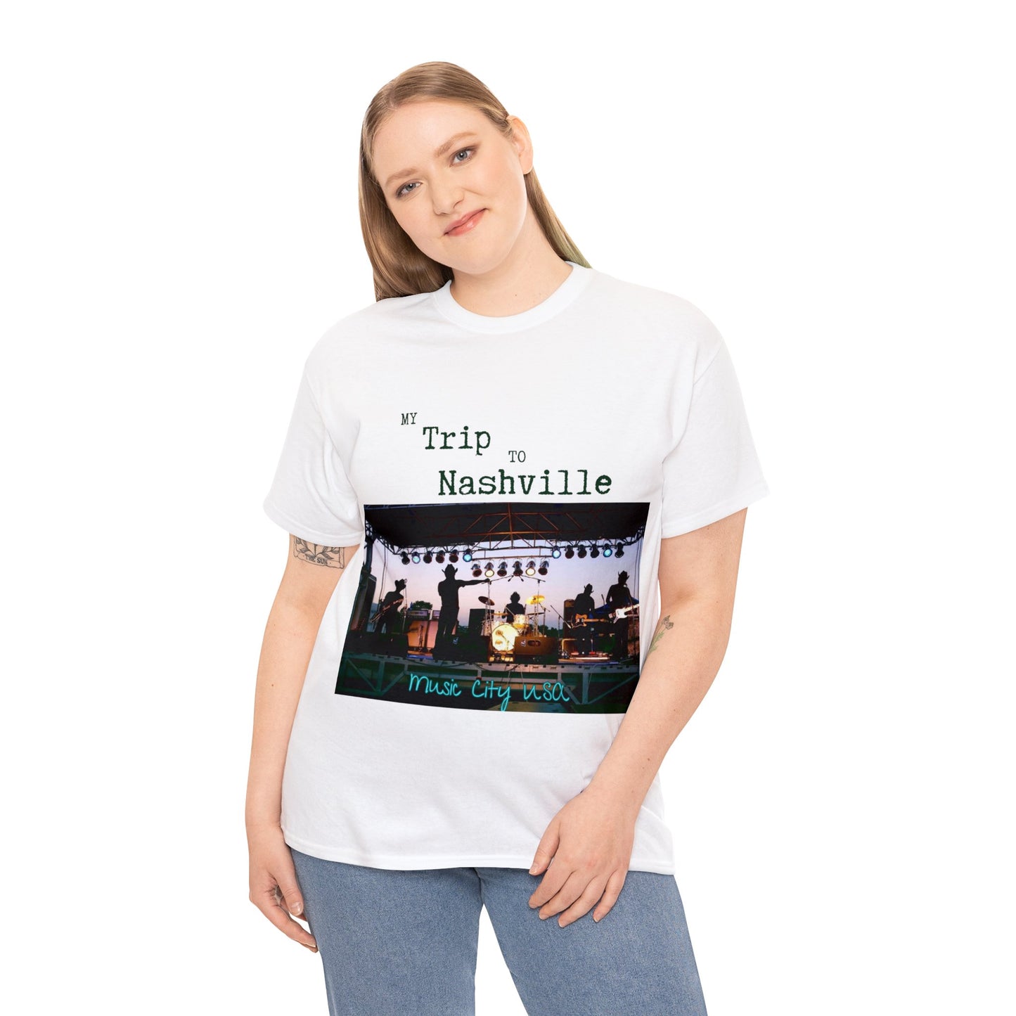 Nashville - My Trip to Nashville (Black Graphic)