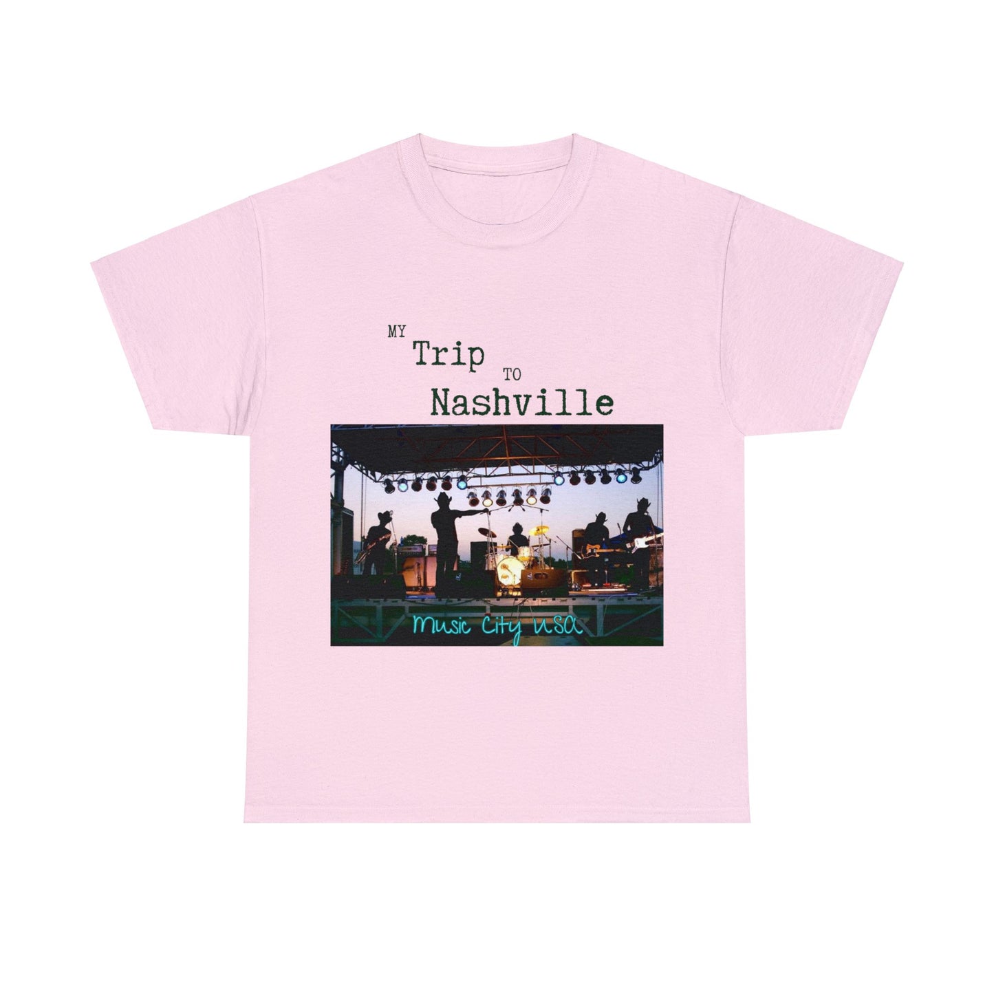 Nashville - My Trip to Nashville (Black Graphic)