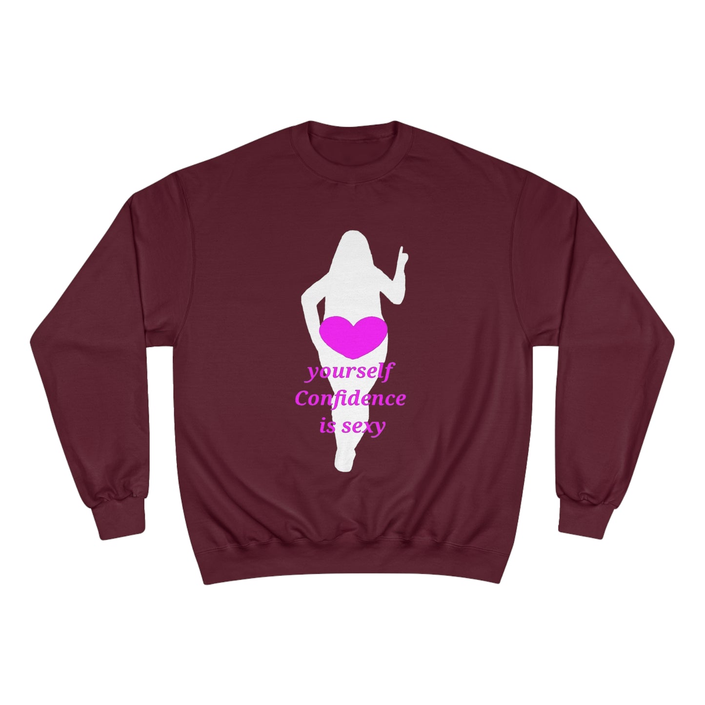 Love Yourself Champion Sweatshirt (White Graphic)