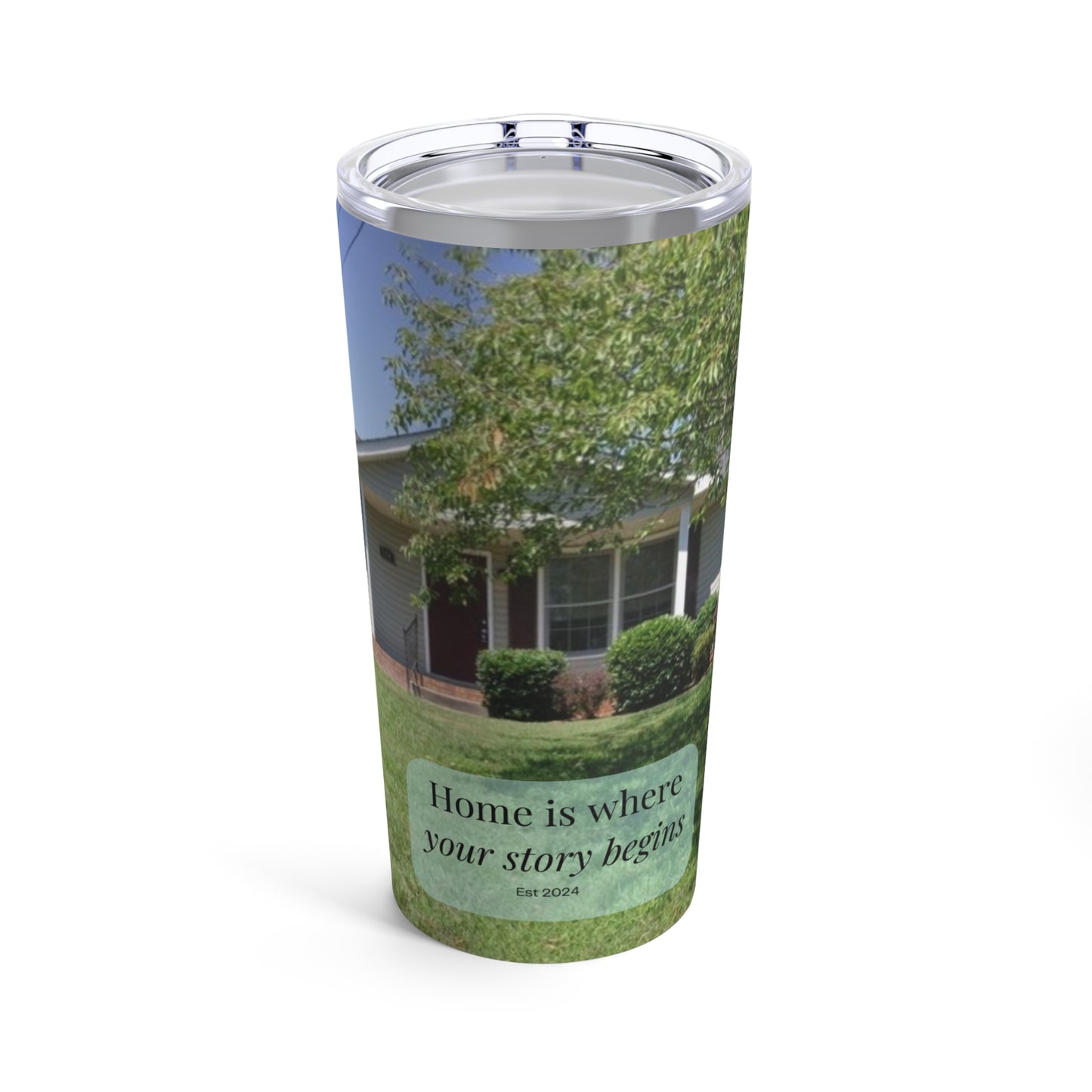 Home Story Begins Tumbler 20oz