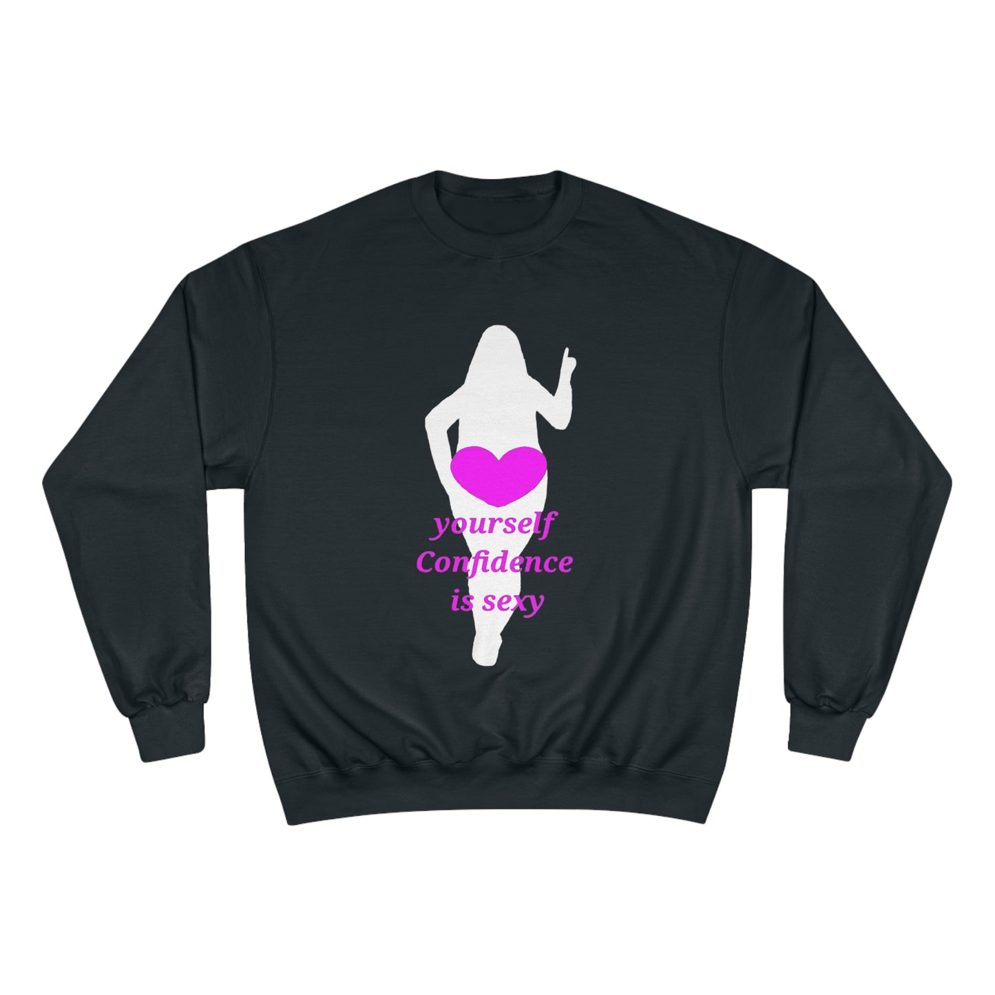 Love Yourself Champion Sweatshirt (White Graphic)