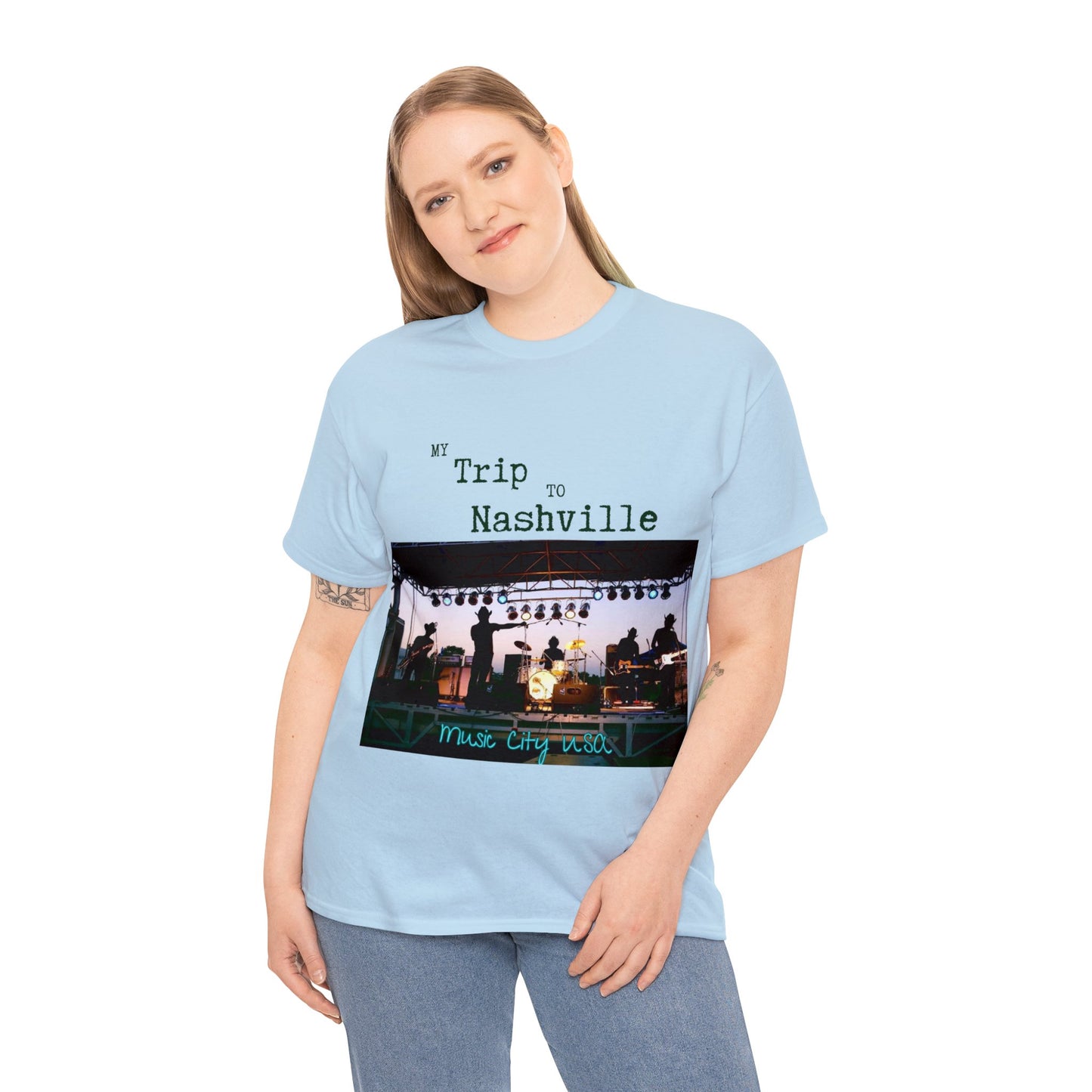 Nashville - My Trip to Nashville (Black Graphic)