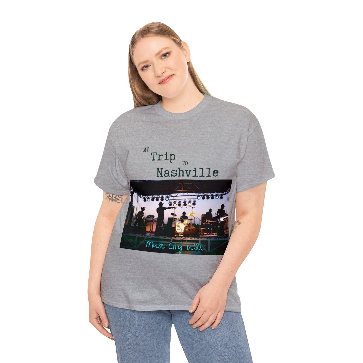 Nashville - My Trip to Nashville (Black Graphic)