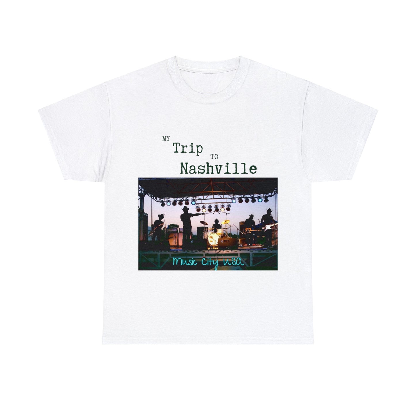 Nashville - My Trip to Nashville (Black Graphic)