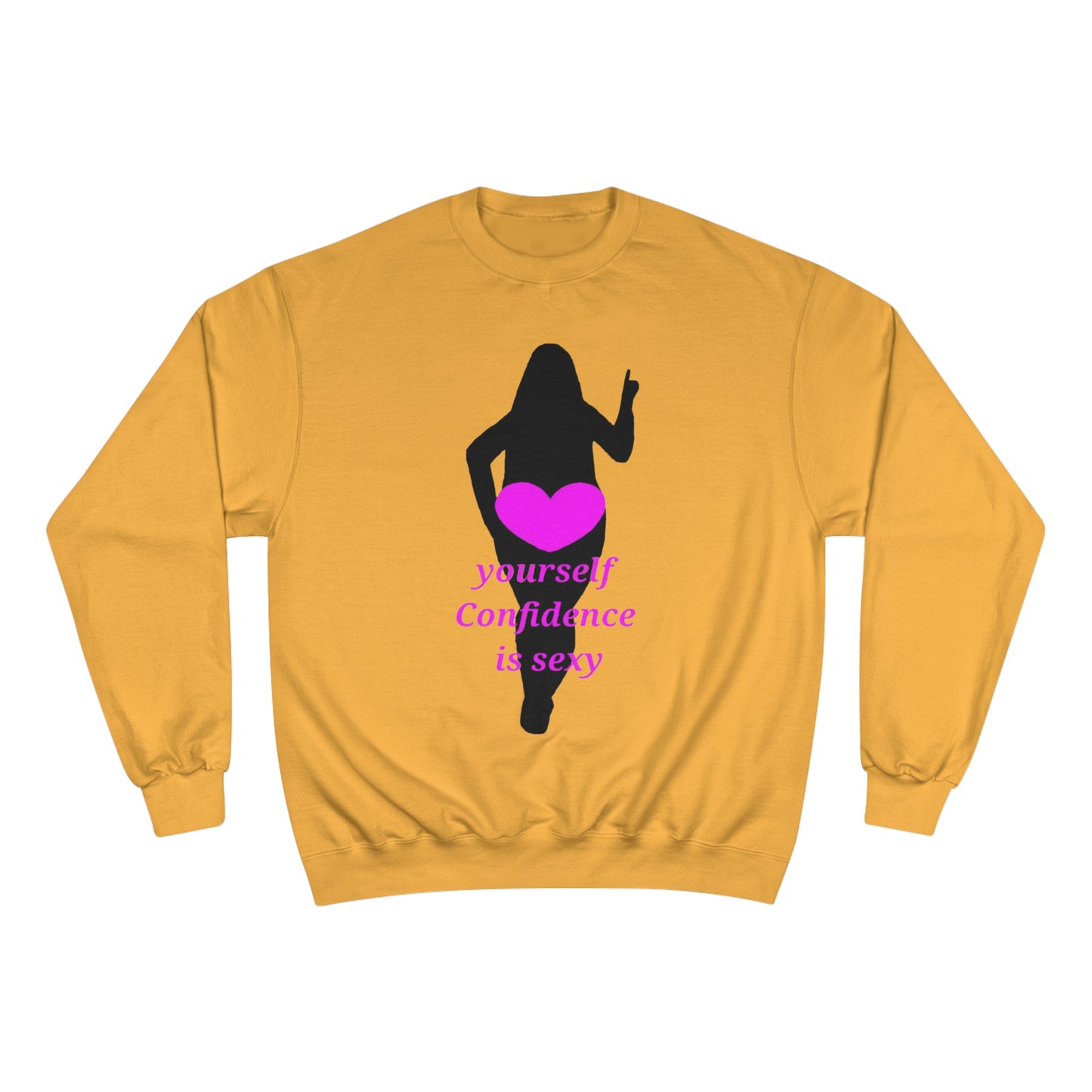 Love Yourself Champion Sweatshirt (Black Graphic)