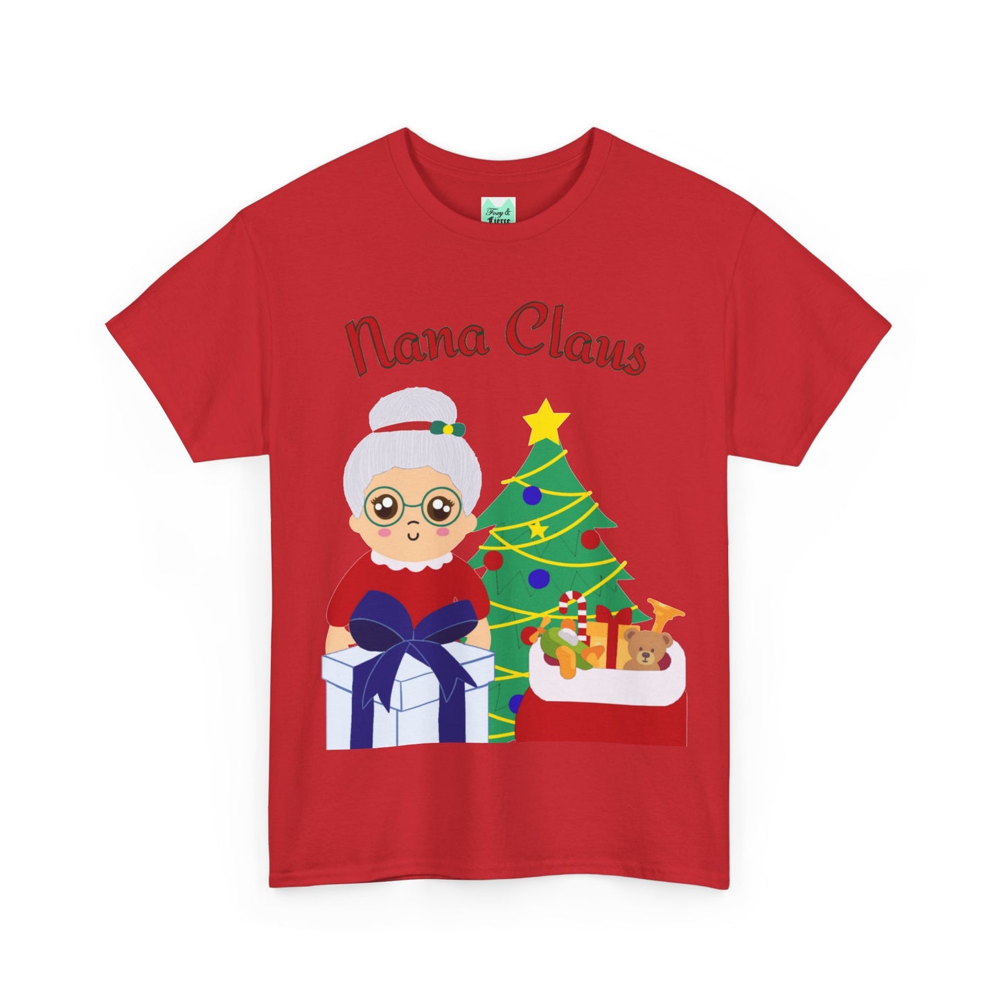 Nana Claus Unisex Heavy Cotton Tee