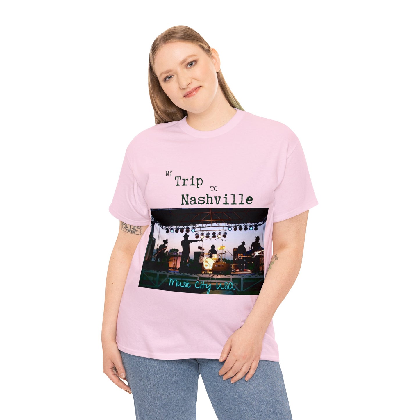 Nashville - My Trip to Nashville (Black Graphic)