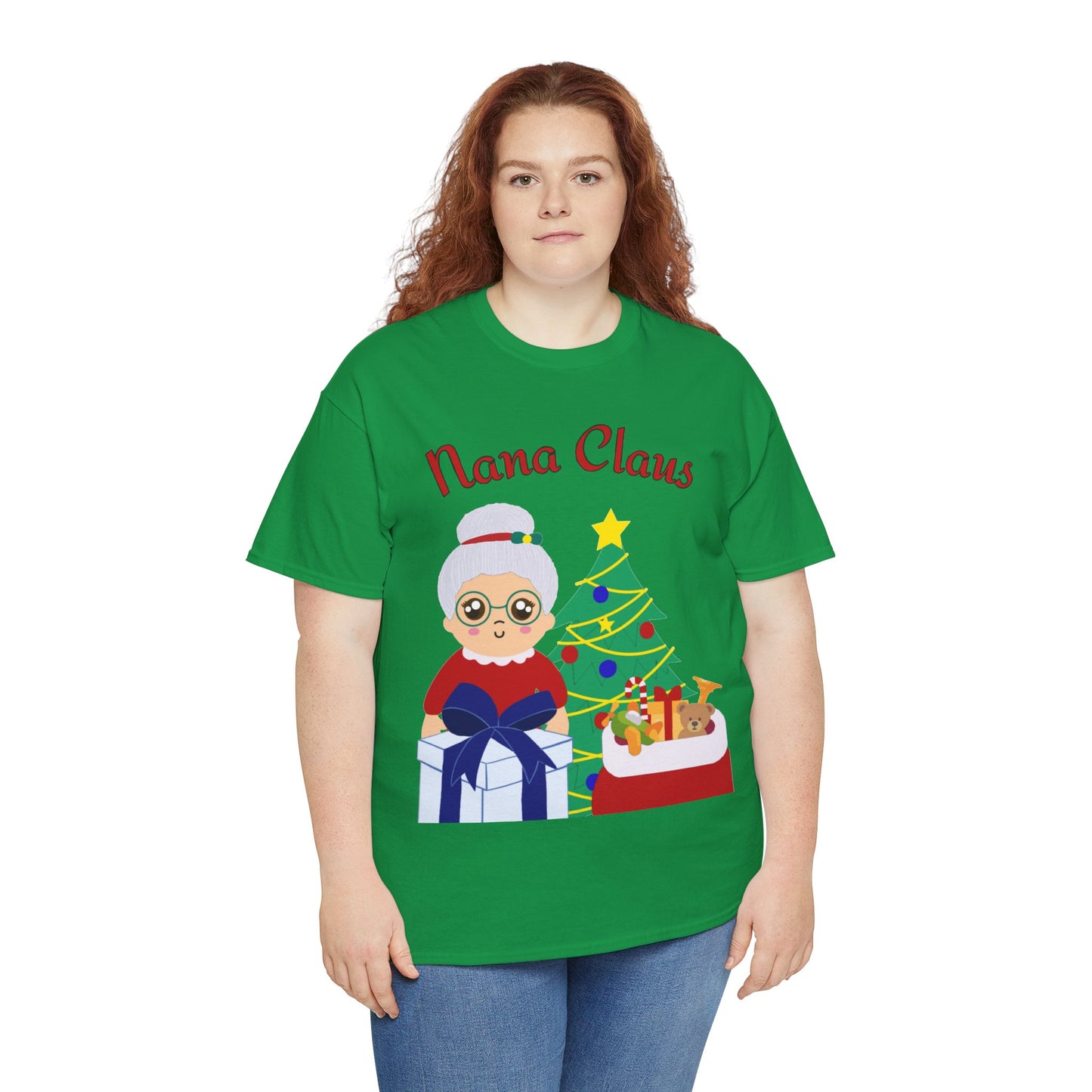 Nana Claus Unisex Heavy Cotton Tee