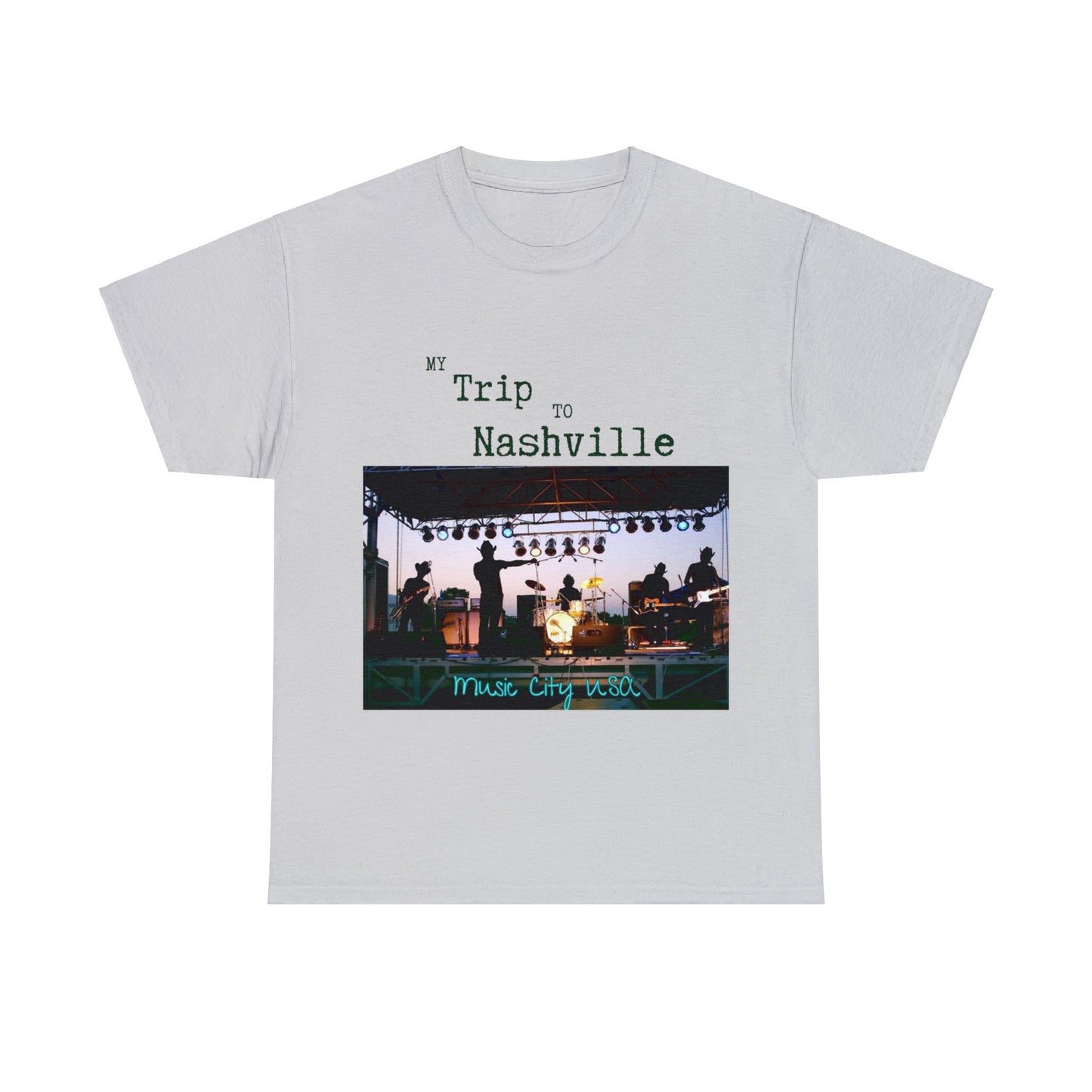 Nashville - My Trip to Nashville (Black Graphic)