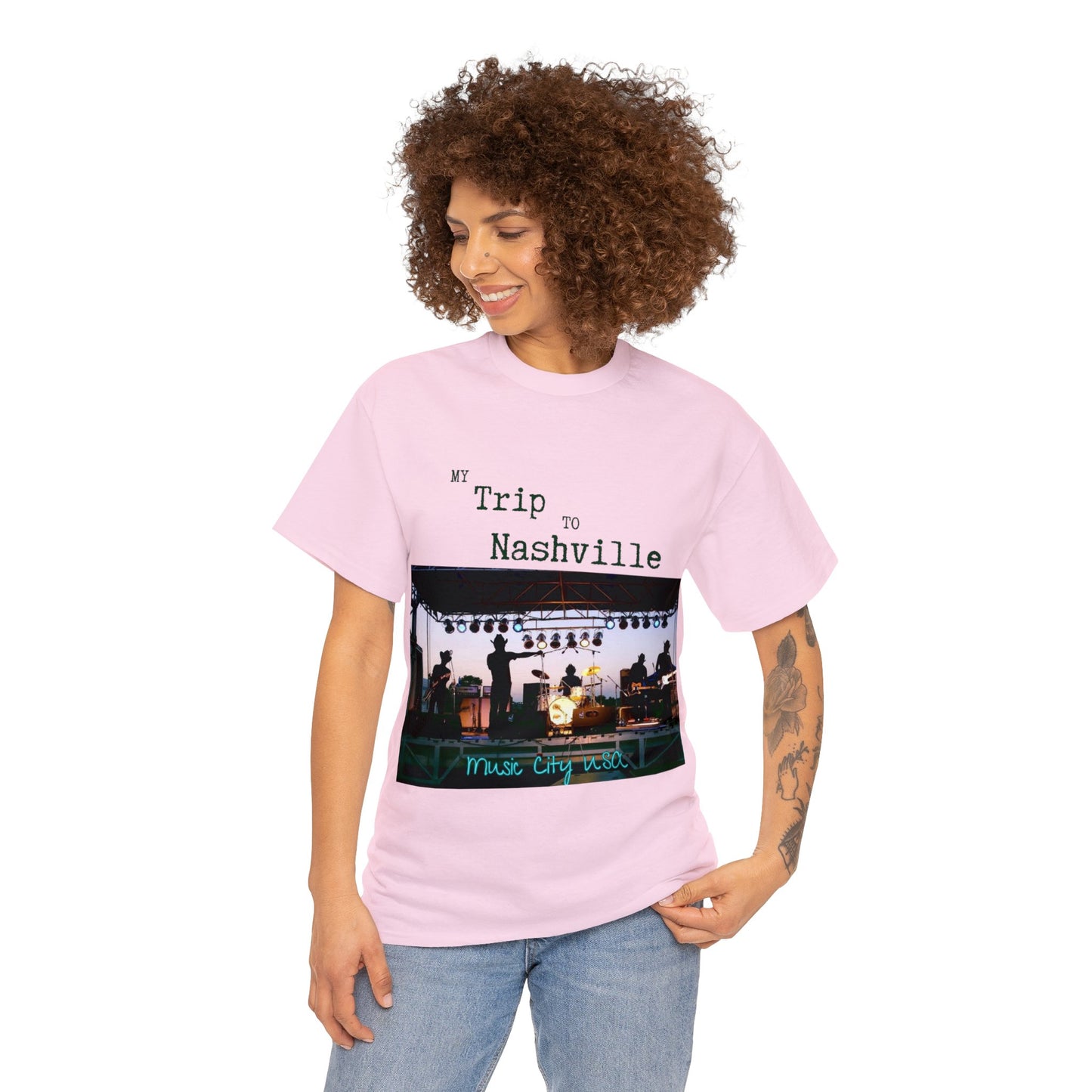 Nashville - My Trip to Nashville (Black Graphic)