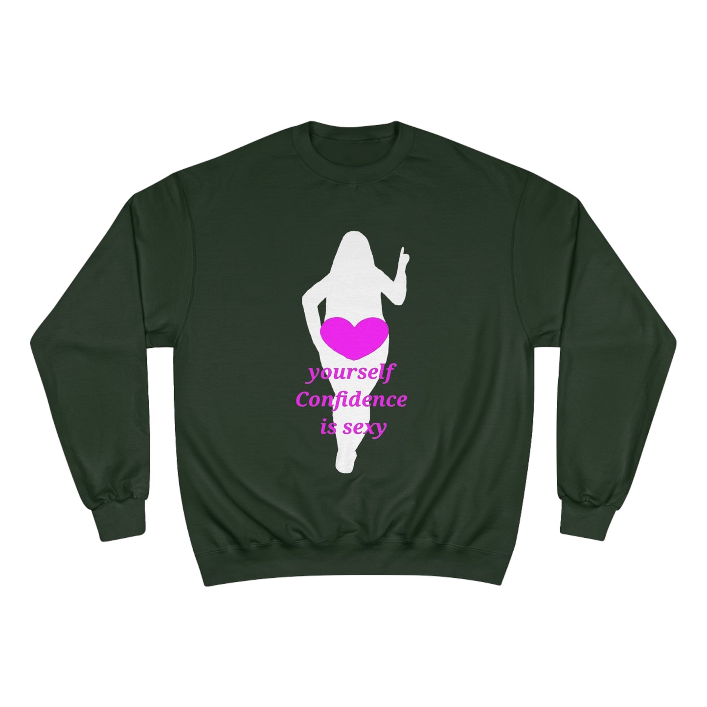 Love Yourself Champion Sweatshirt (White Graphic)