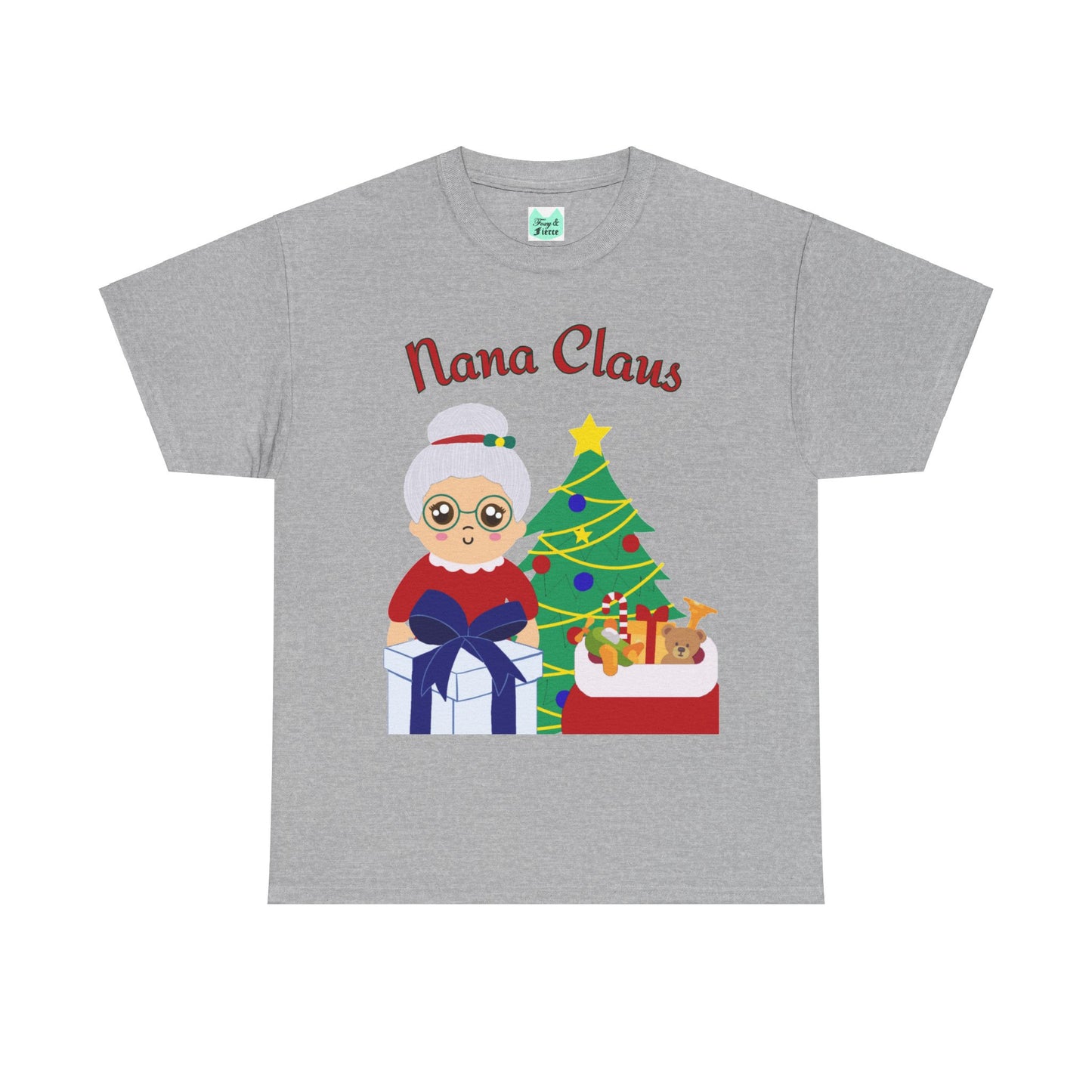 Nana Claus Unisex Heavy Cotton Tee