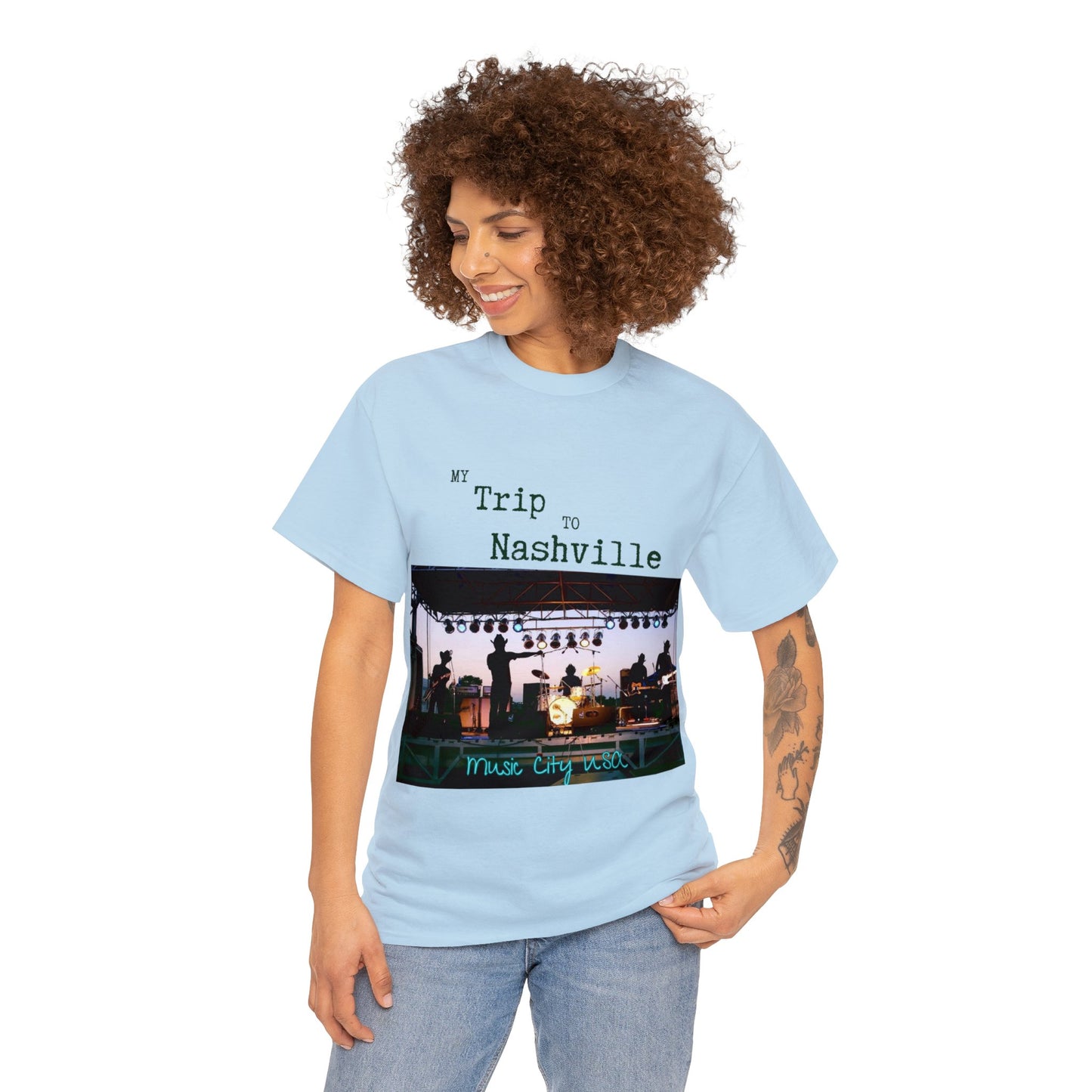 Nashville - My Trip to Nashville (Black Graphic)