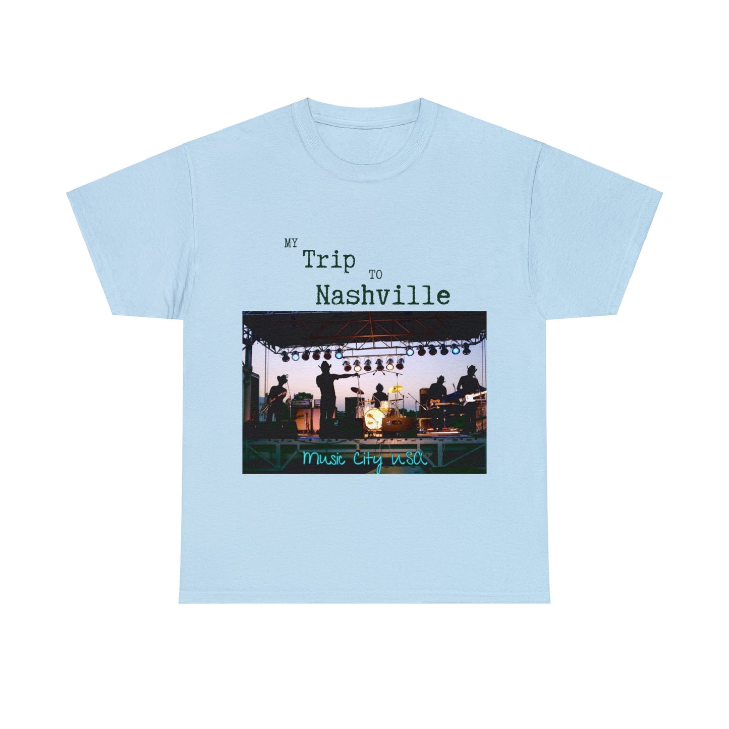 Nashville - My Trip to Nashville (Black Graphic)
