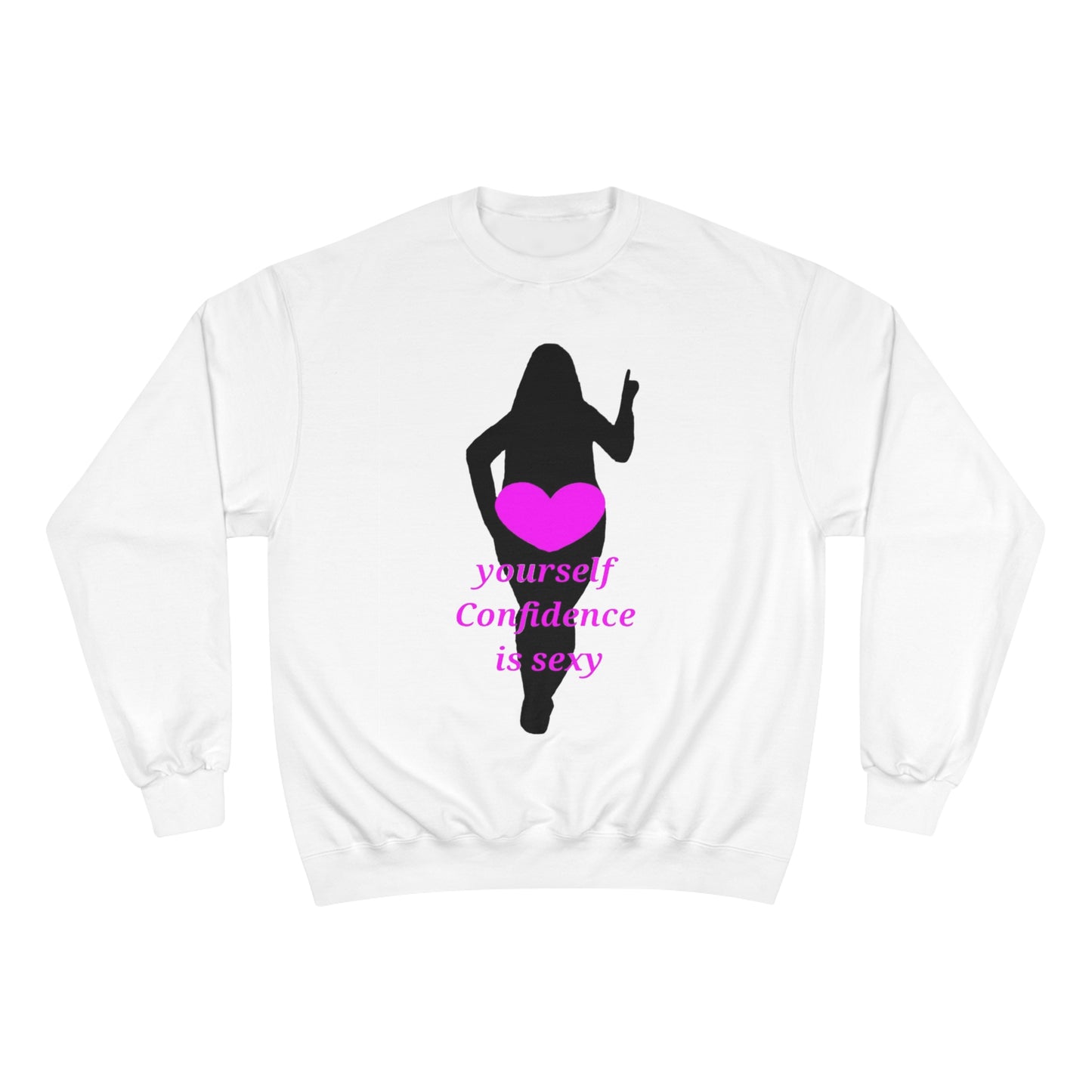 Love Yourself Champion Sweatshirt (Black Graphic)