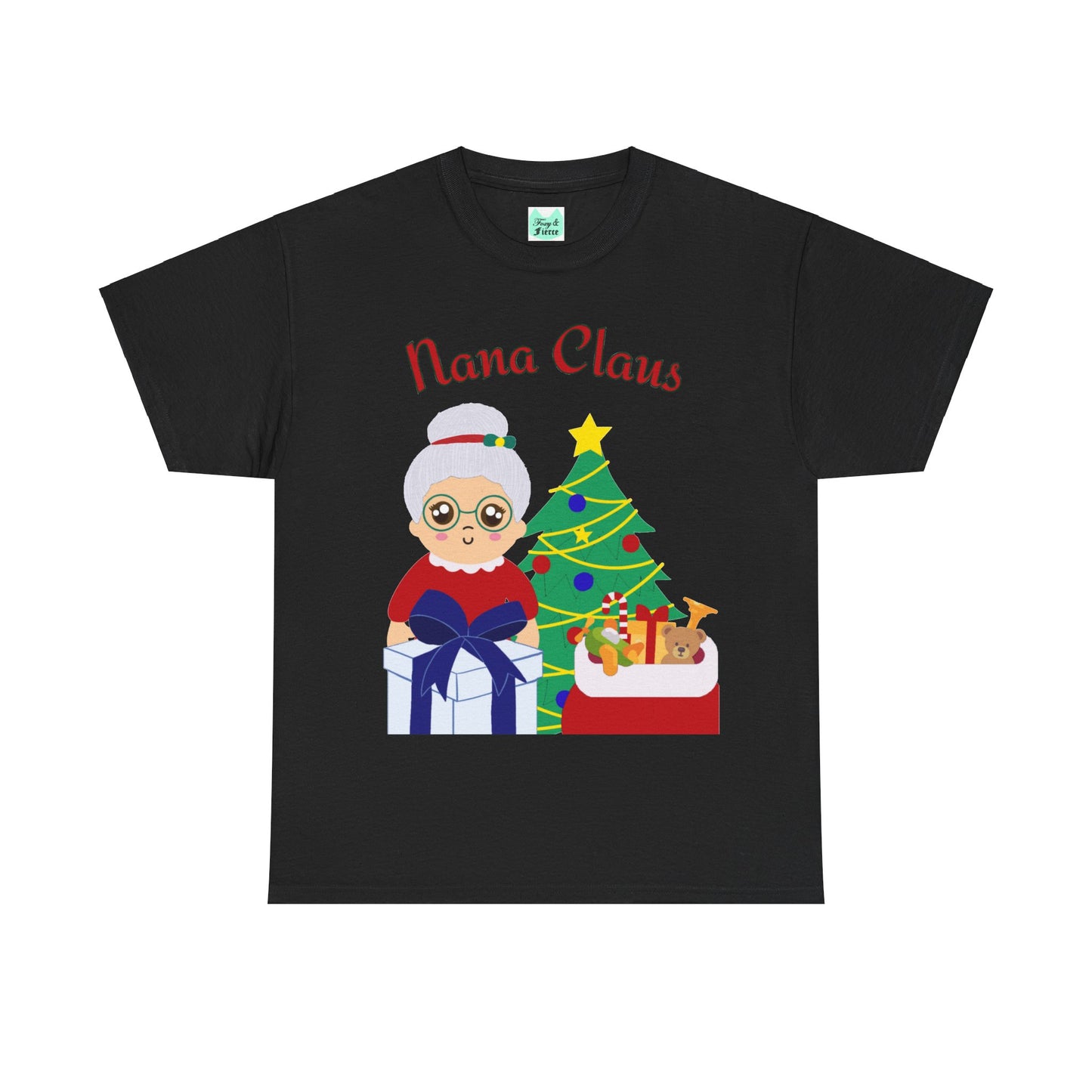 Nana Claus Unisex Heavy Cotton Tee