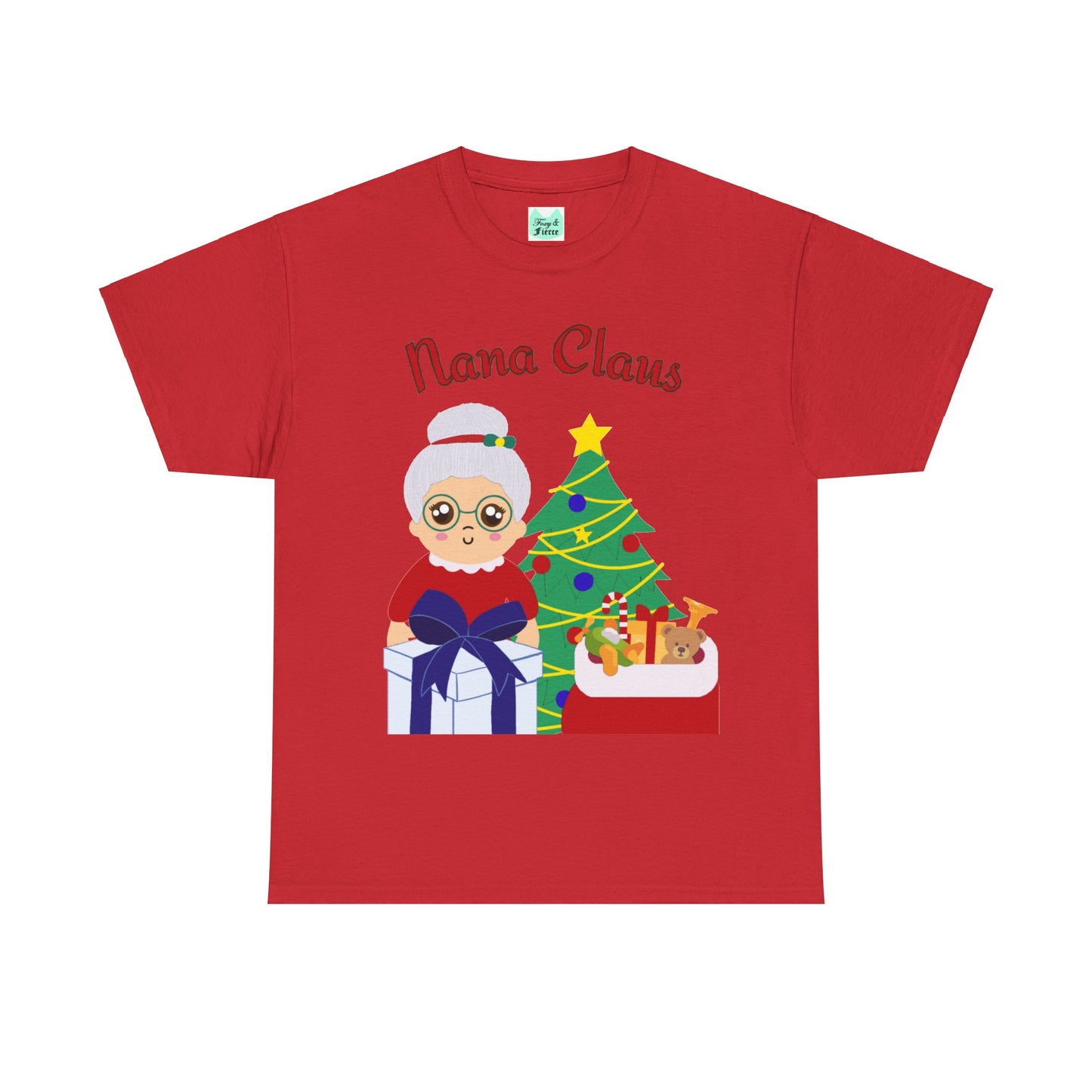 Nana Claus Unisex Heavy Cotton Tee