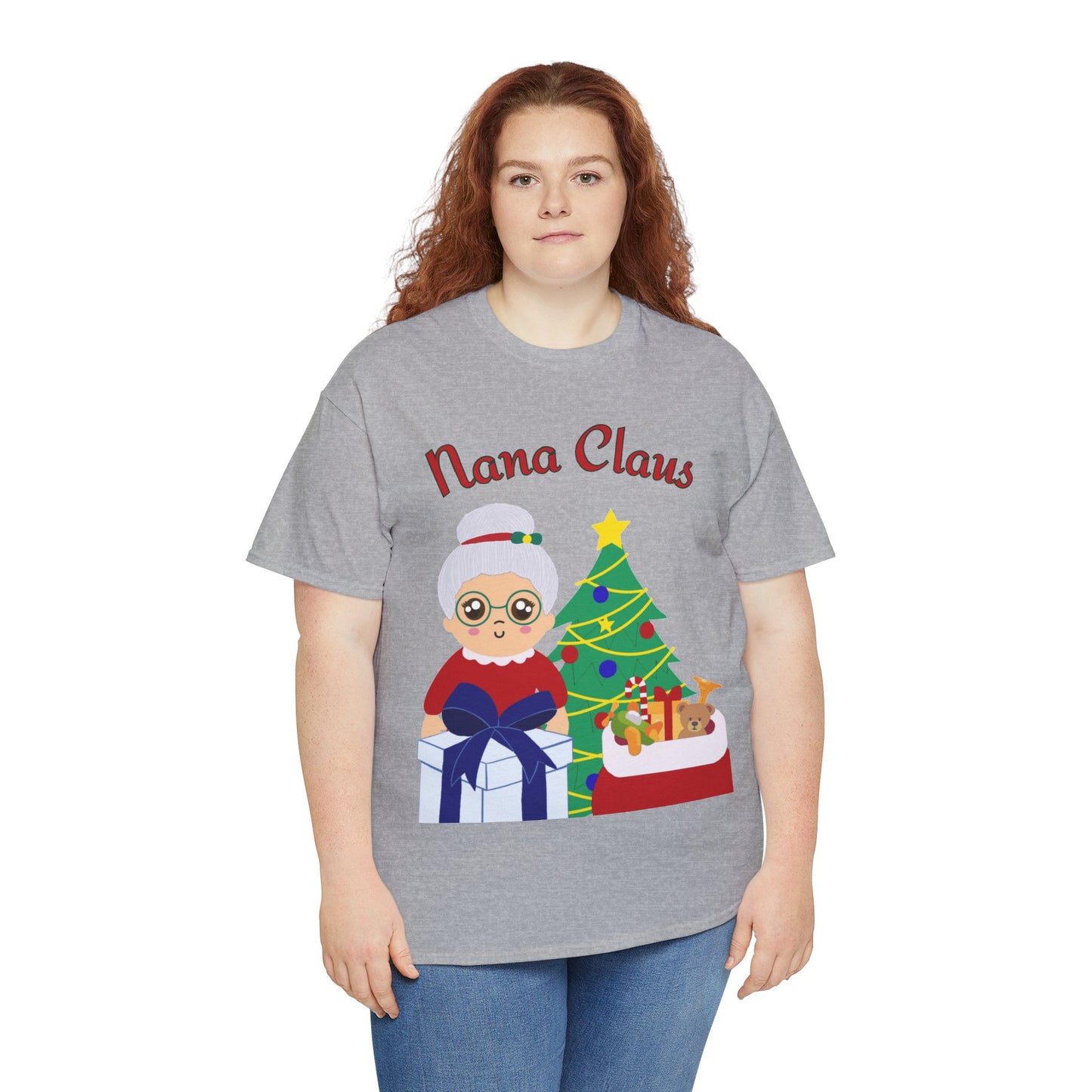 Nana Claus Unisex Heavy Cotton Tee