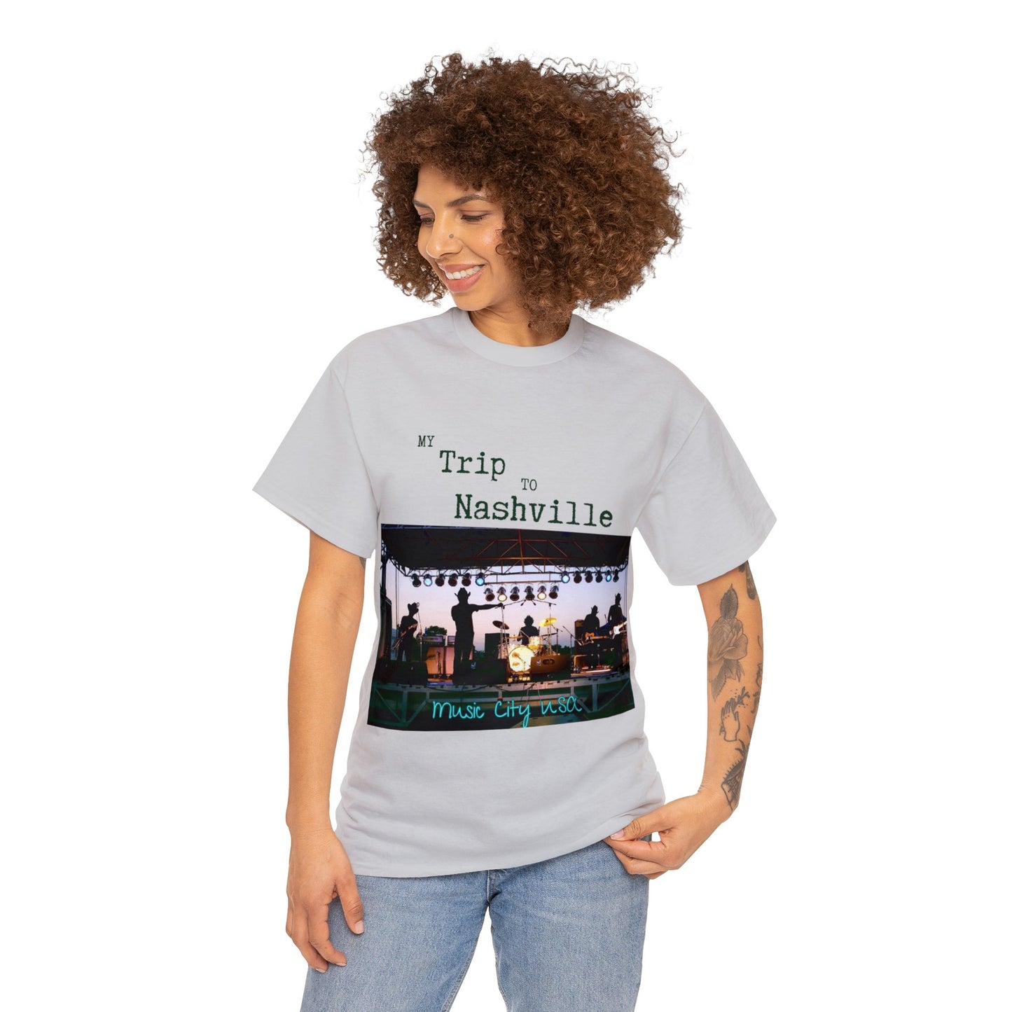Nashville - My Trip to Nashville (Black Graphic)