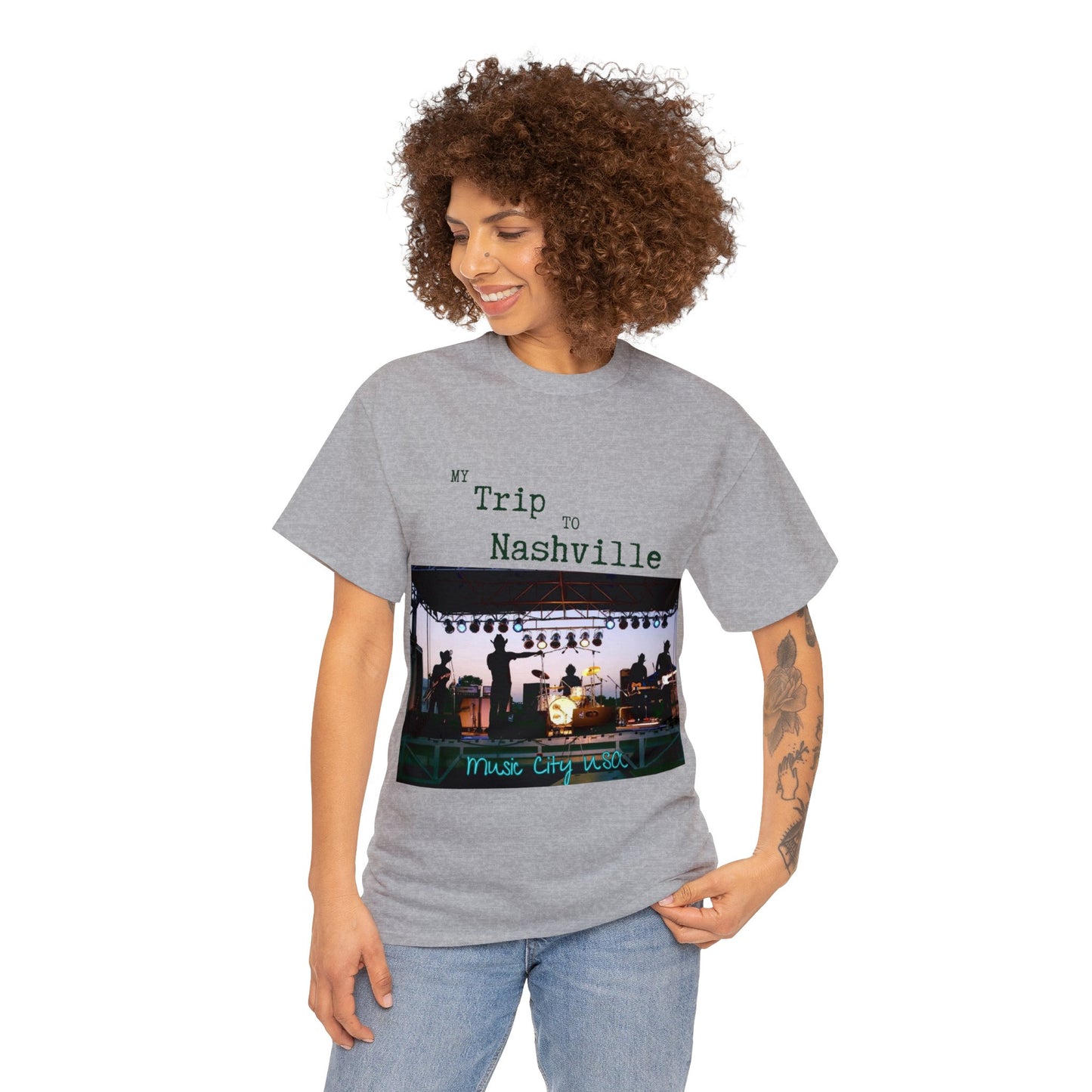 Nashville - My Trip to Nashville (Black Graphic)