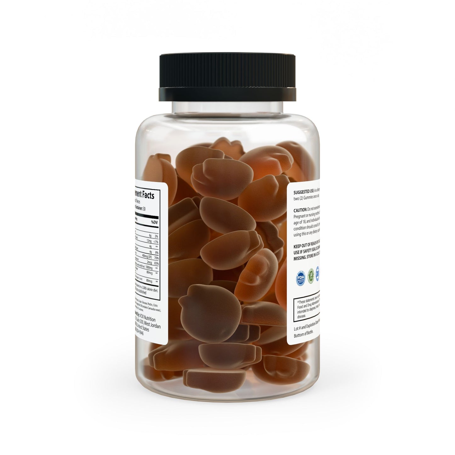 Supplements Apple Cider Vinegar Gummies (60 Gummies)