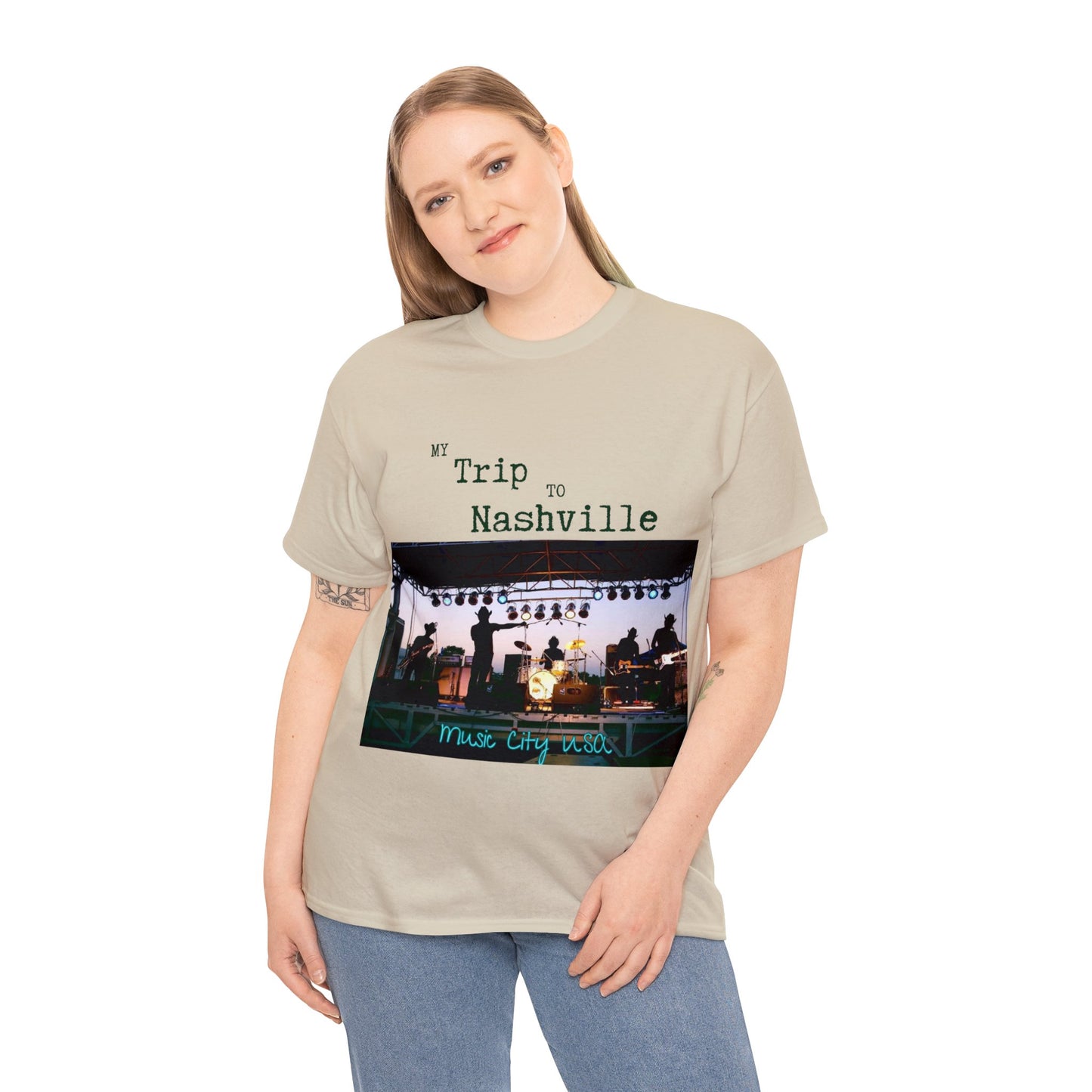 Nashville - My Trip to Nashville (Black Graphic)