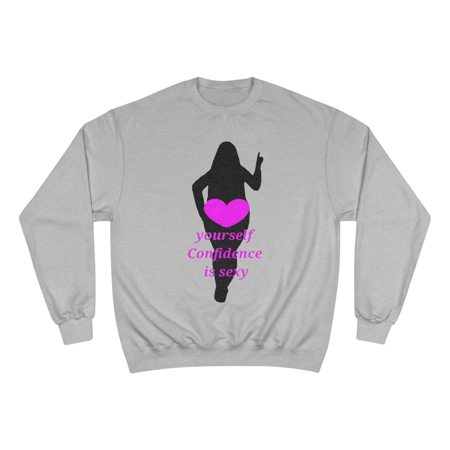 Love Yourself Champion Sweatshirt (Black Graphic)