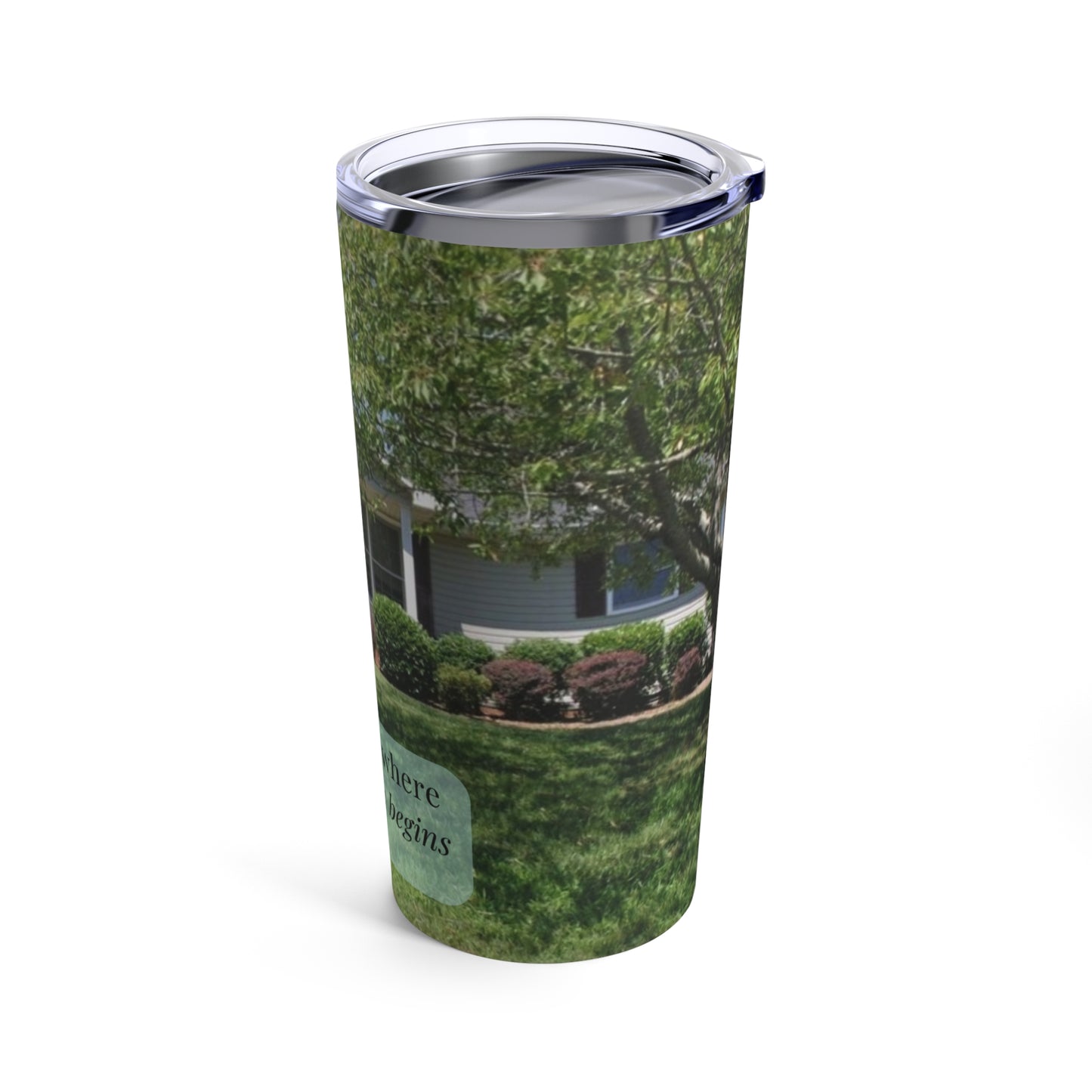 Home Story Begins Tumbler 20oz