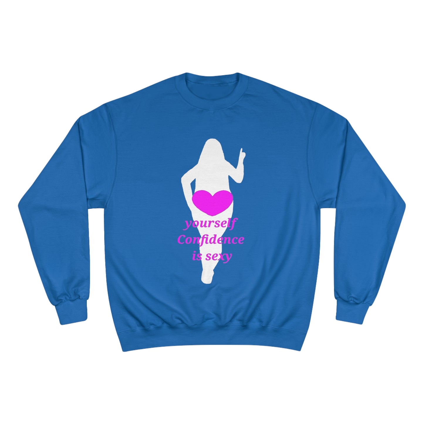 Love Yourself Champion Sweatshirt (White Graphic)