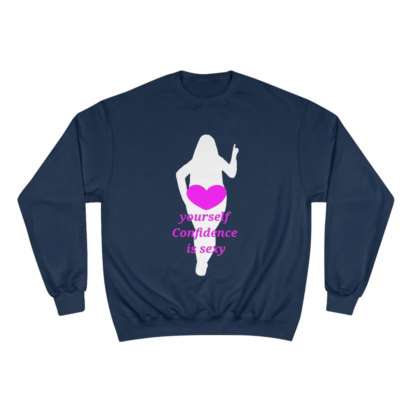 Love Yourself Champion Sweatshirt (White Graphic)