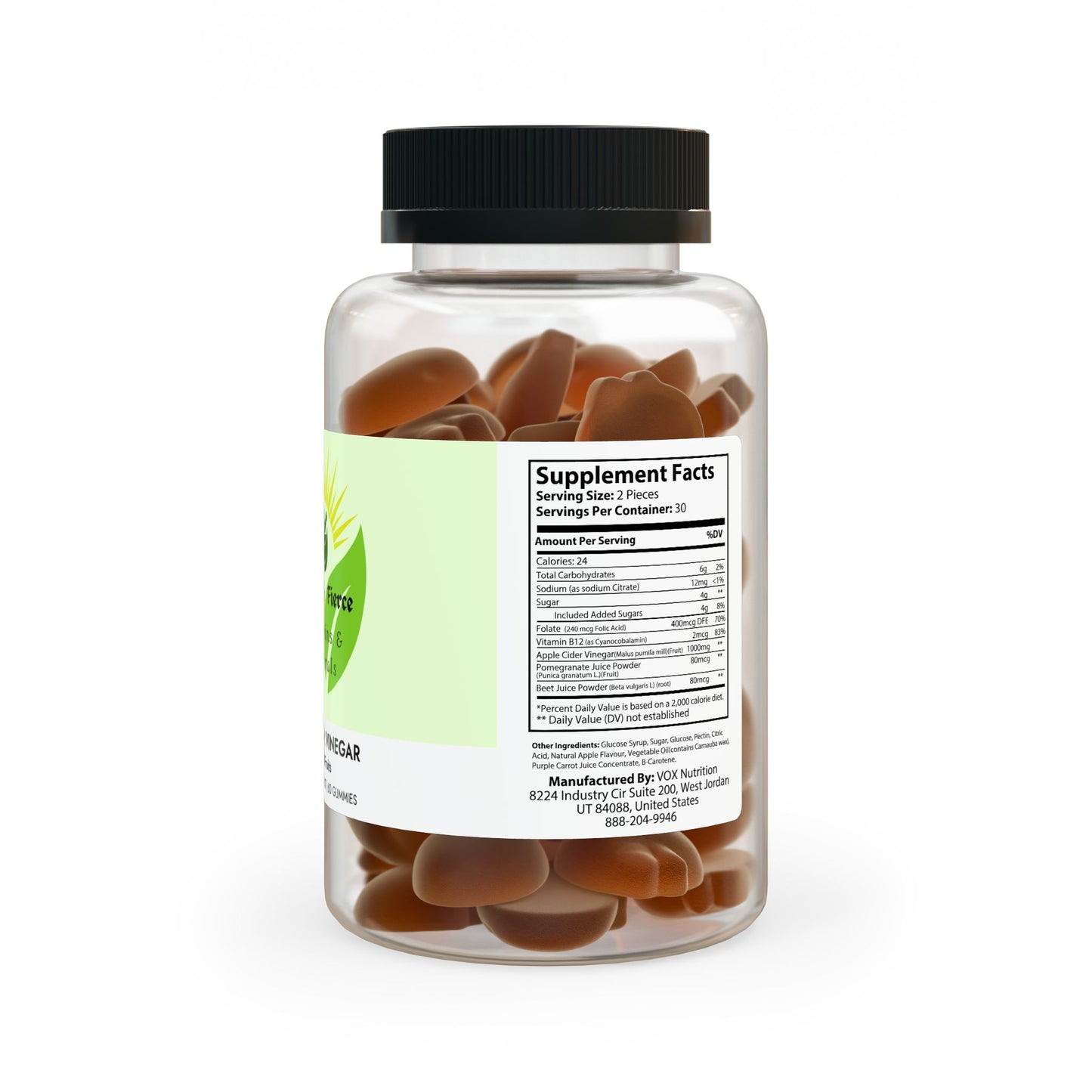 Supplements Apple Cider Vinegar Gummies (60 Gummies)