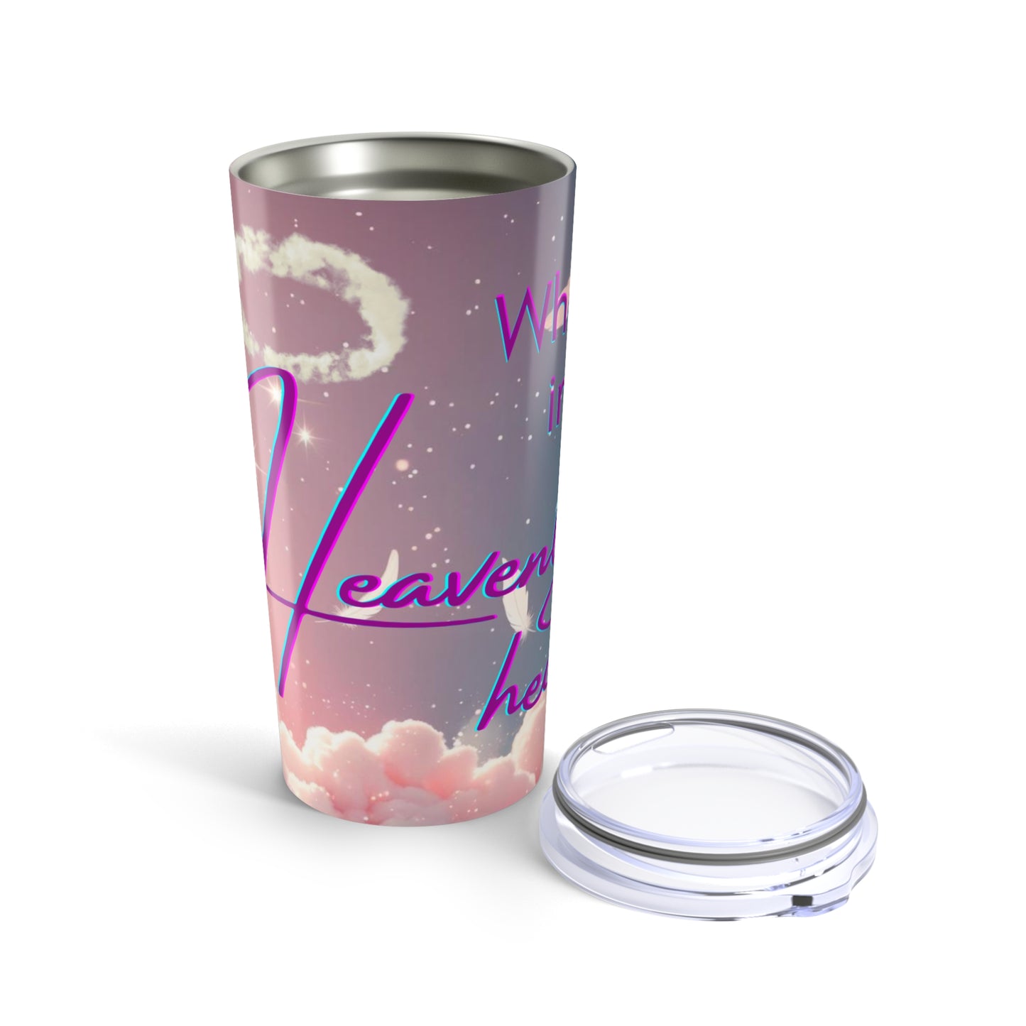 What in the Heavenly Heck Befuzzled Tumbler 20oz