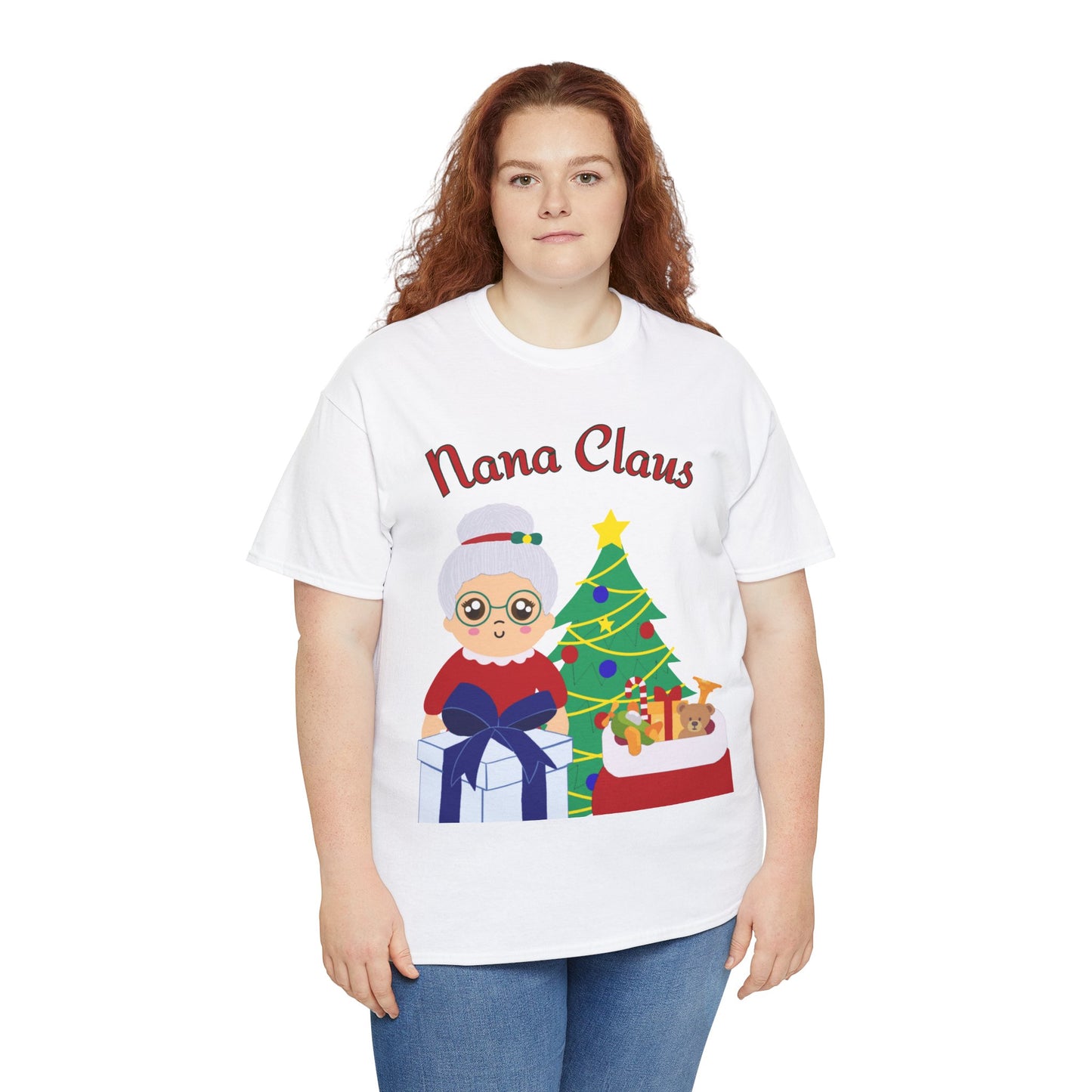 Nana Claus Unisex Heavy Cotton Tee