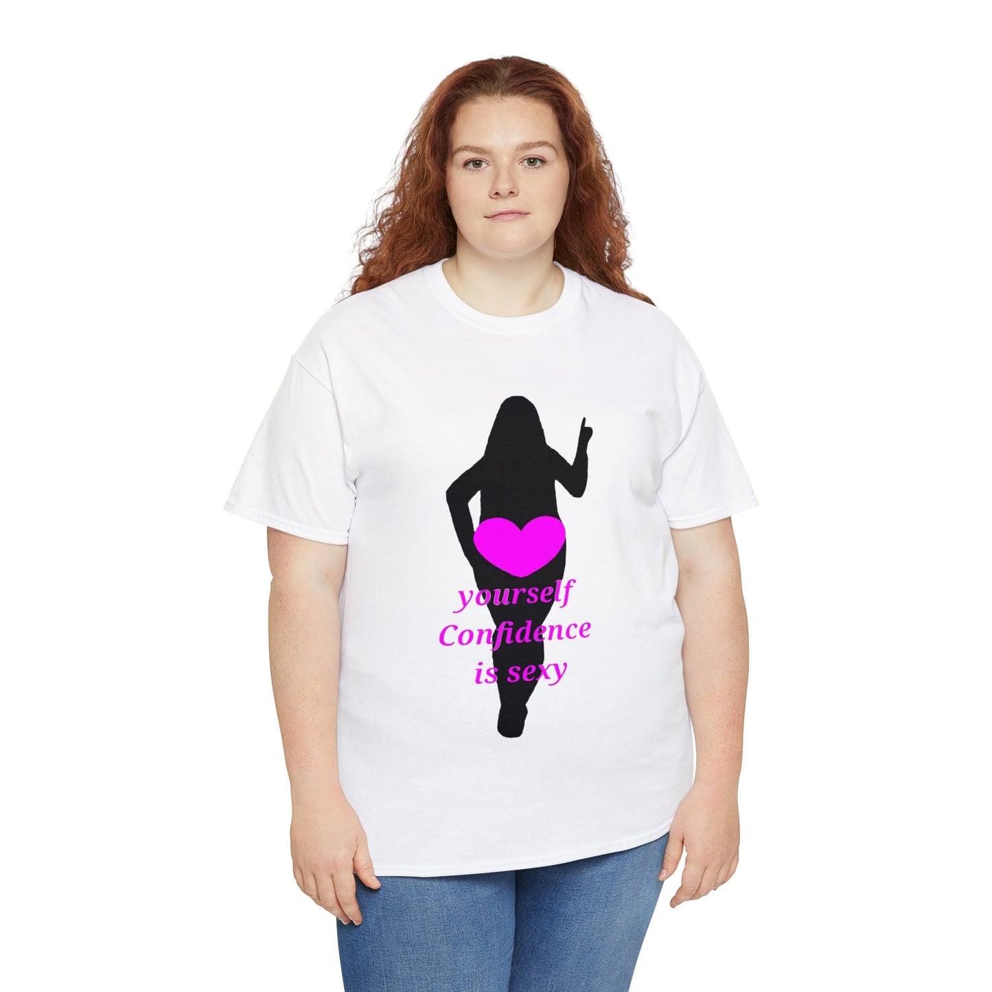 Love Yourself Unisex Heavy Cotton Tee (Black Graphic)