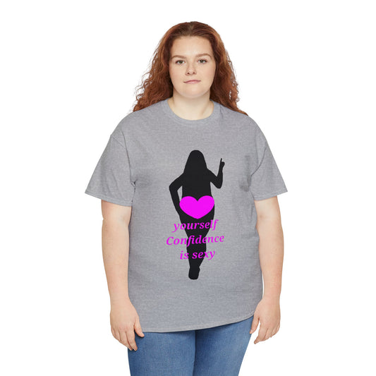 Love Yourself Unisex Heavy Cotton Tee (Black Graphic)