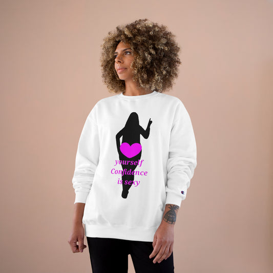 Love Yourself Champion Sweatshirt (Black Graphic)