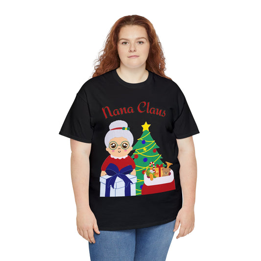 Nana Claus Unisex Heavy Cotton Tee