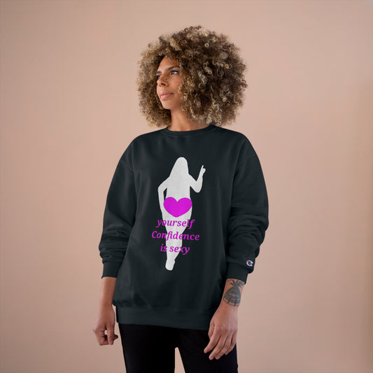 Love Yourself Champion Sweatshirt (White Graphic)