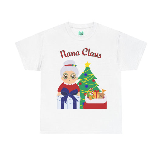 Nana Claus Unisex Heavy Cotton Tee