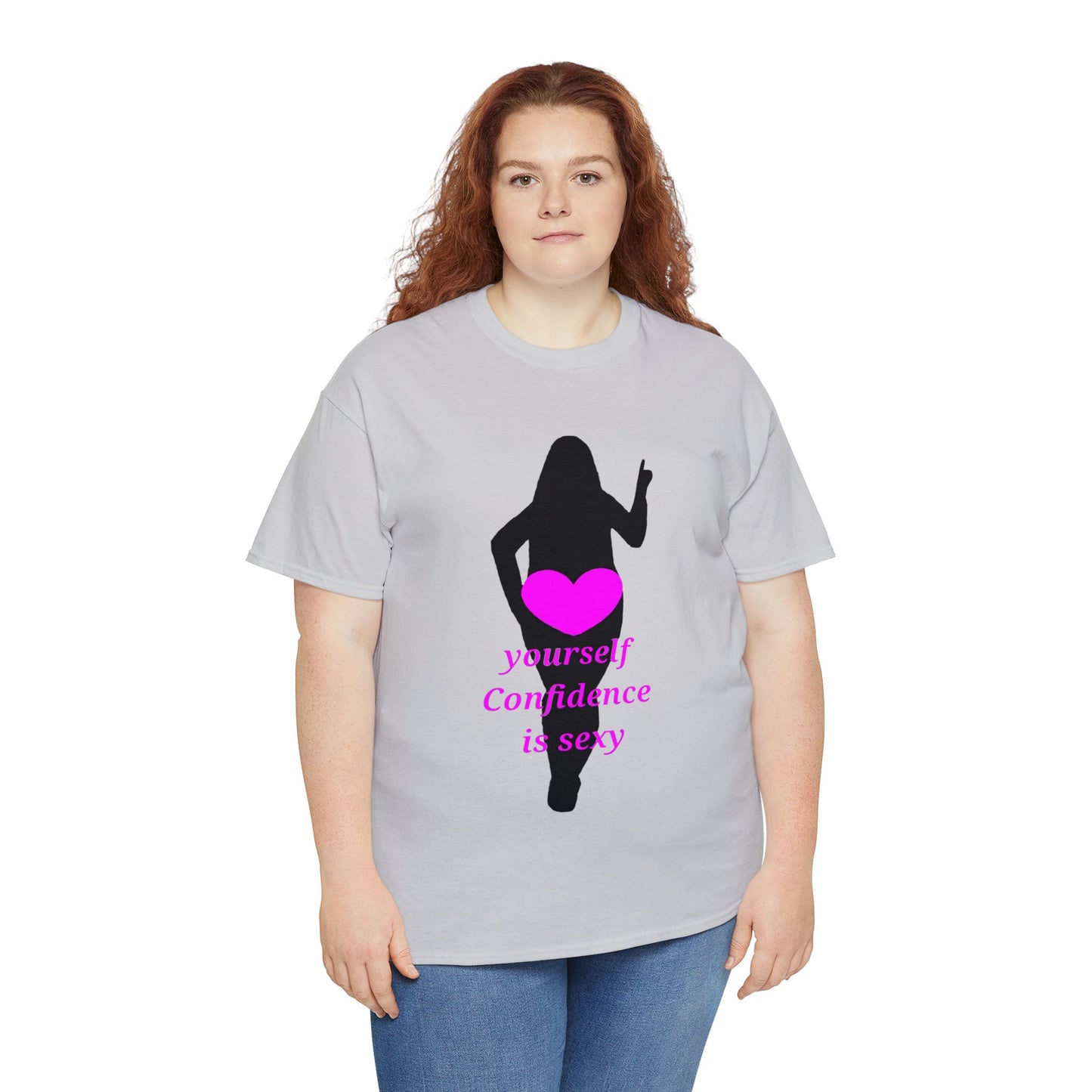 Love Yourself Unisex Heavy Cotton Tee (Black Graphic)